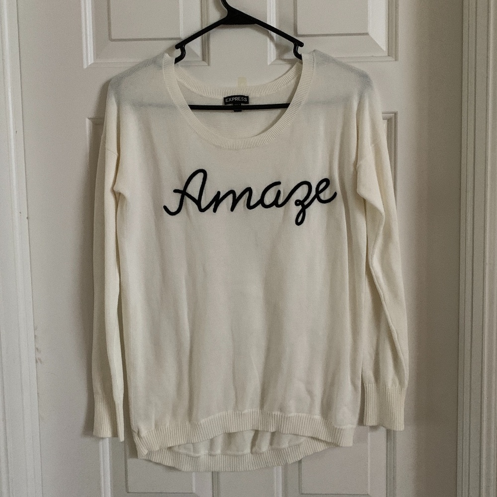Express "Amaze" Sweater Size XS